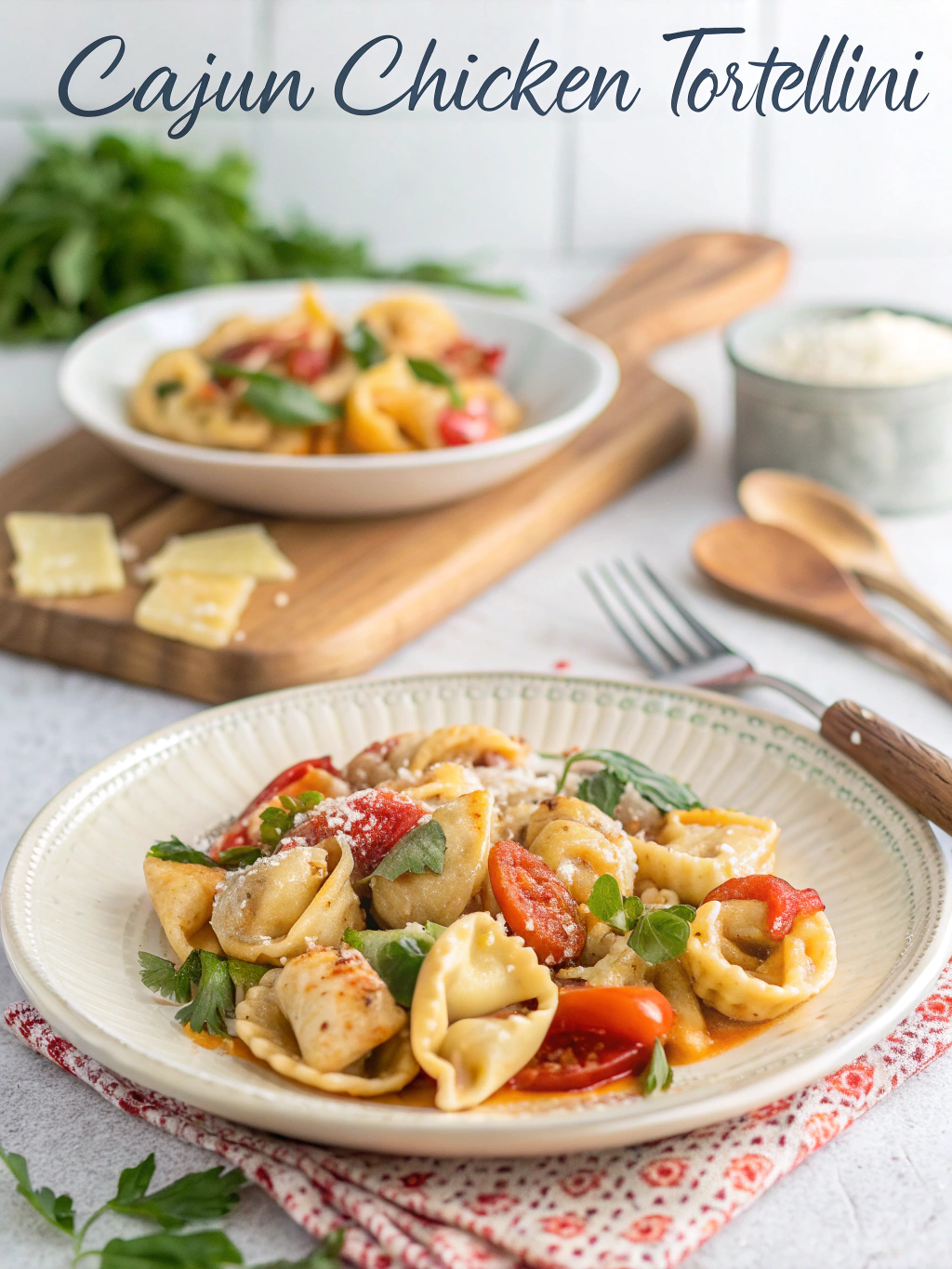Cajun Chicken Tortellini: Amazing One-Pot Recipe In 30 Minutes 4 cajun chicken tortellini