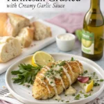 Parmesan Crusted Chicken With Creamy Garlic Sauce: 30-Minute Dinner Secret 5 parmesan crusted chicken with creamy garlic sauce